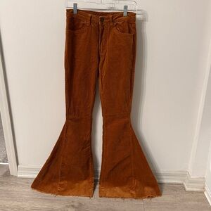 Women's Flared Corduroy Jeans